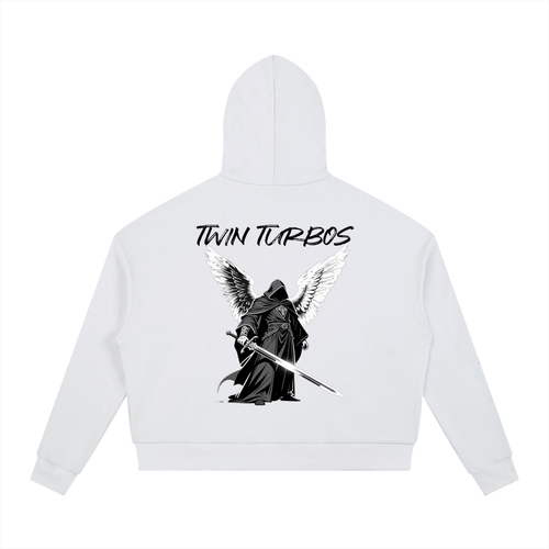 Contrast Drawstring Hoodie